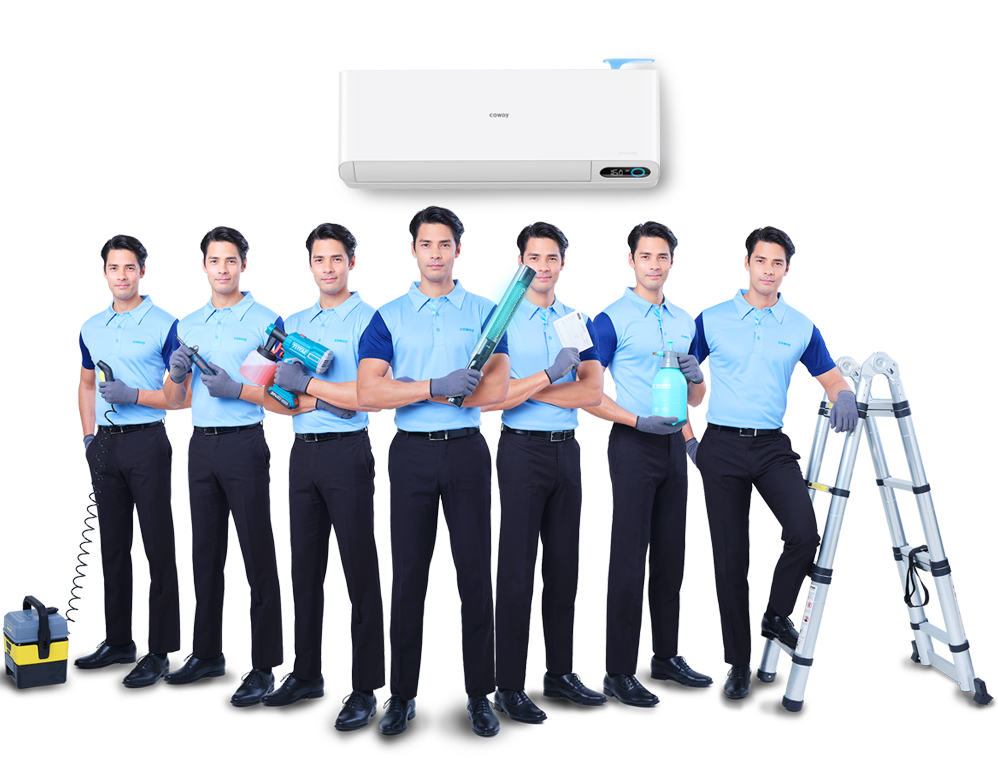 Ringkasan 7 langkah servis Coway air conditioner