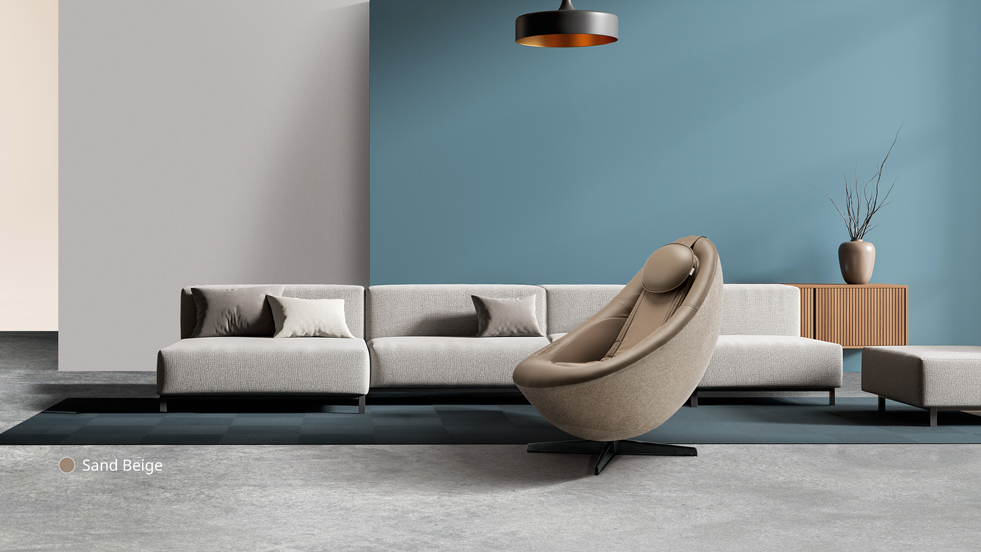 Coway BEREX PEBBLE warna Sand Beige