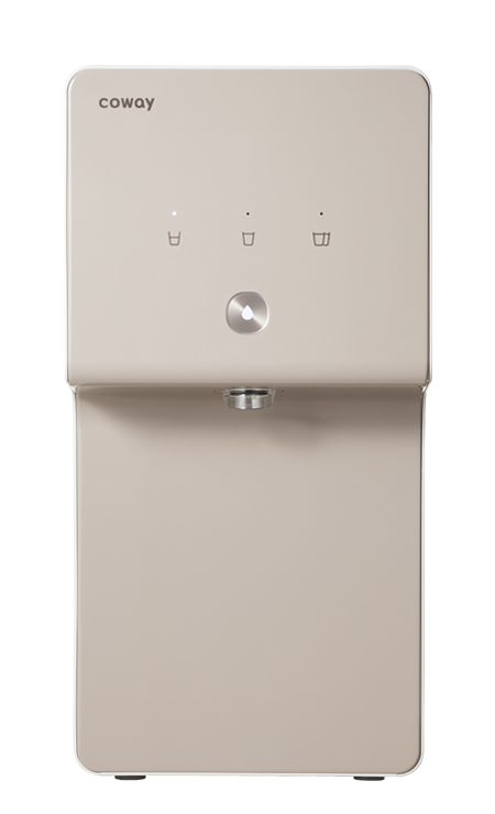 Coway Cinnamon P-6320R penapis air countertop warna beige