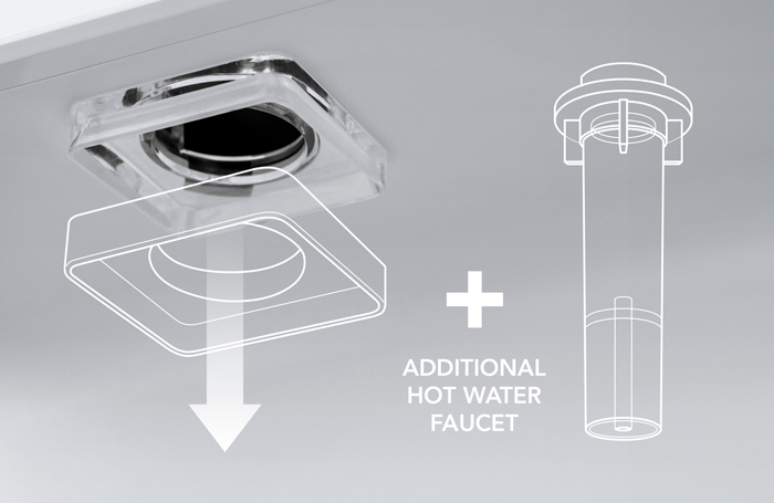 Faucet tambahan Coway Dazzie