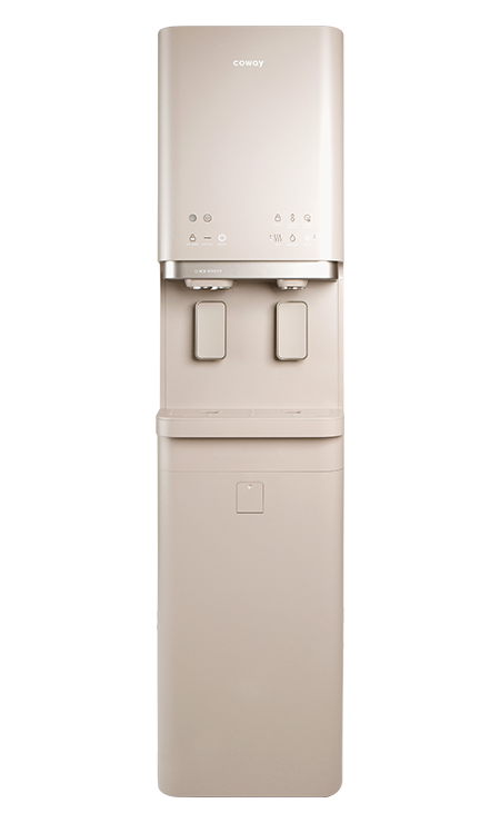Coway Lucy Plus CHPI-620L penapis air dan pembuat ais warna Oatmeal Beige