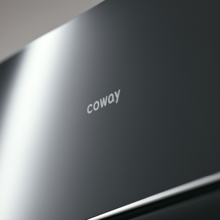 Close-up Coway P-Series air conditioner