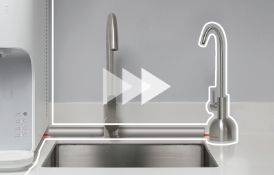 Faucet pelbagai guna untuk memasak Coway Ombak