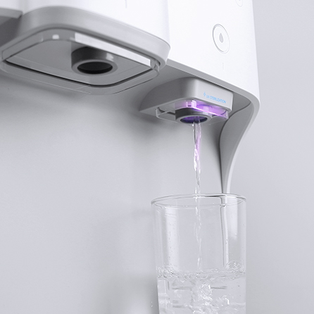 UV sterilisation pada dispenser Coway Ombak